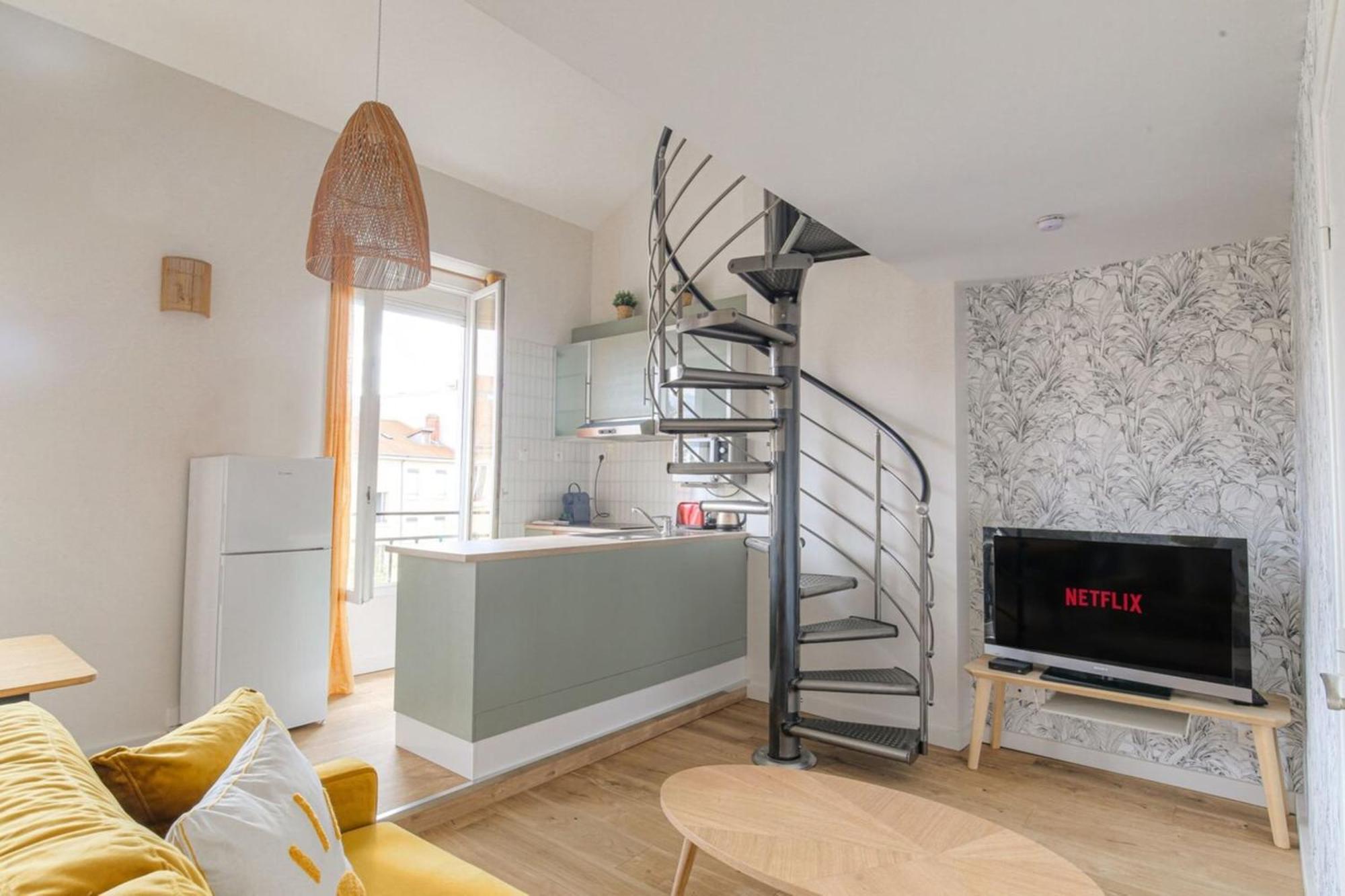Duplex Spacieux Et Design Proche La Part-Dieu Apartment Лион Екстериор снимка