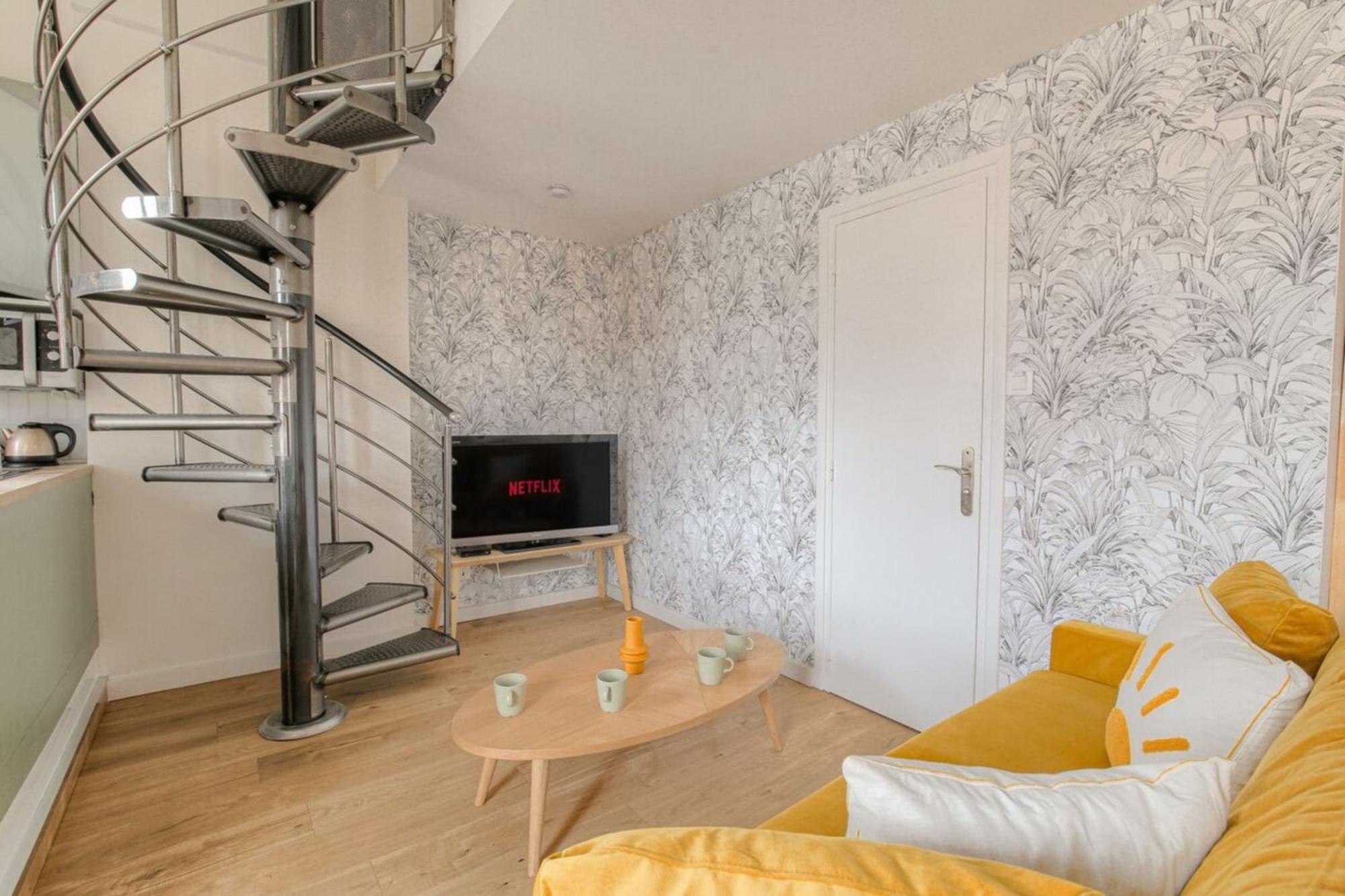 Duplex Spacieux Et Design Proche La Part-Dieu Apartment Лион Екстериор снимка