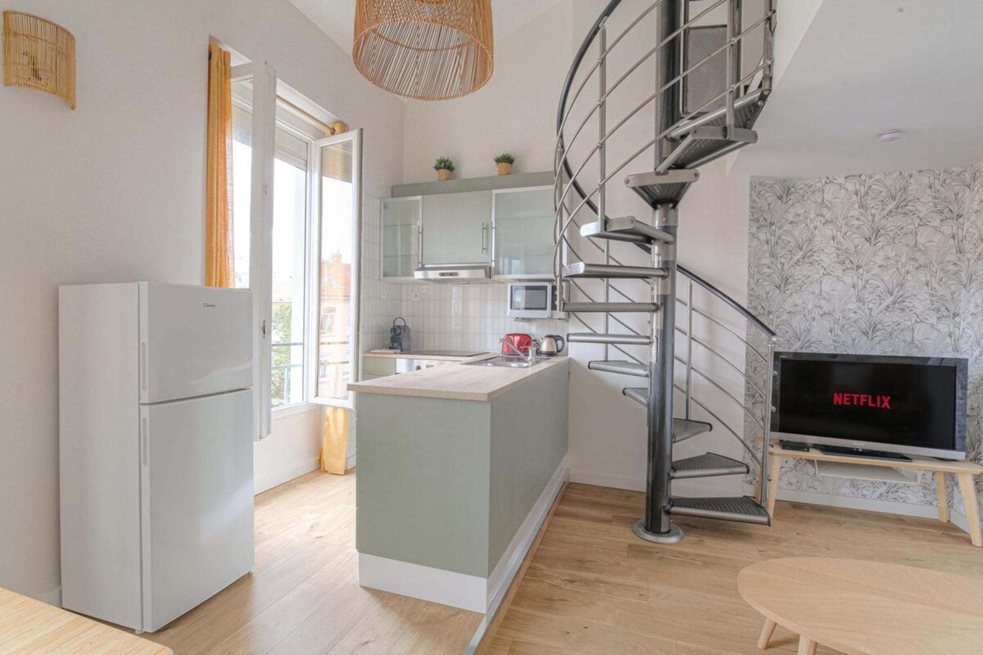 Duplex Spacieux Et Design Proche La Part-Dieu Apartment Лион Екстериор снимка